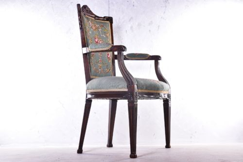 LOUIS XVI FAUTEUIL STYLE ARMCHAIR - ADDITIONAL PHOTO 6
