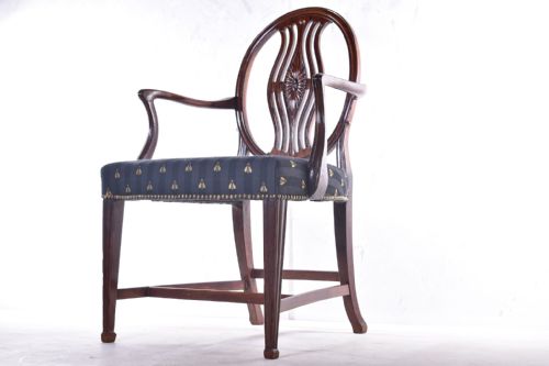 GEORGE III OVALBACK ARMCHAIR - ADDITIONAL PHOTO 2