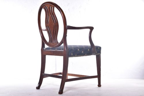GEORGE III OVALBACK ARMCHAIR - ADDITIONAL PHOTO 3
