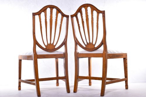 PAIR OF PAINTED SIDE CHAIRS - ADDITIONAL PHOTO 5