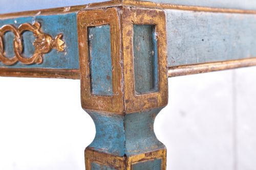 PAINTED ITALIAN SIDE CHAIR - ADDITIONAL PHOTO 6