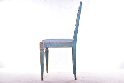 PAINTED ITALIAN SIDE CHAIR - ADDITIONAL PHOTO 8
