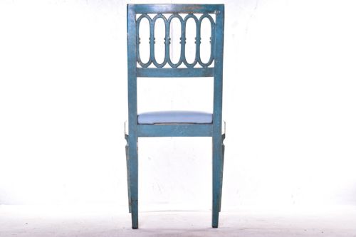 PAINTED ITALIAN SIDE CHAIR - ADDITIONAL PHOTO 9