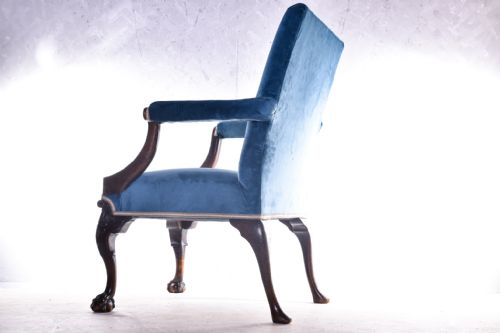 19TH CENTURY GAINSBOROUGH ARMCHAIR - ADDITIONAL PHOTO 5