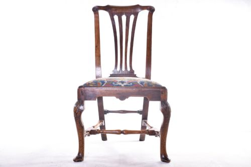 george ii high back chair - CATEGORY: ANTIQUE CHAIRS - DATED 18TH CENTURY
