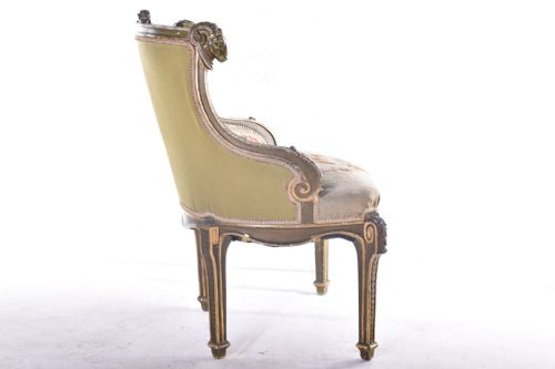 FLORAL AUBUSSON TUB CHAIR - ADDITIONAL PHOTO 6