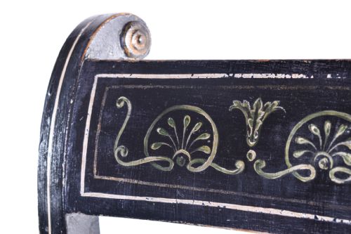 PAINTED SET OF EIGHT REGENCY DINING CHAIRS - ADDITIONAL PHOTO 7