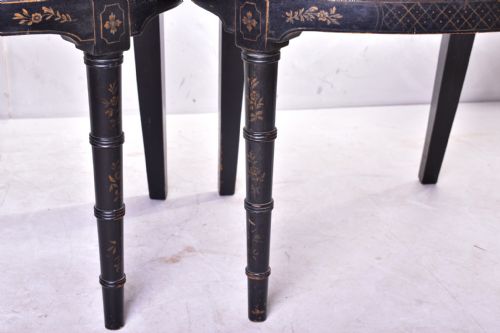 A PAIR OF REGENCY STYLE SIDE CHAIRS BY EDWARD GARRATT - ADDITIONAL PHOTO 3