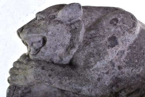 STONE TIGER SCULPTURE - ADDITIONAL PHOTO 6