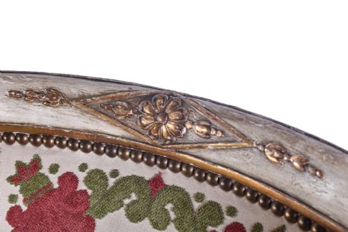 FRENCH EMPIRE TUB CHAIR - ADDITIONAL PHOTO 4