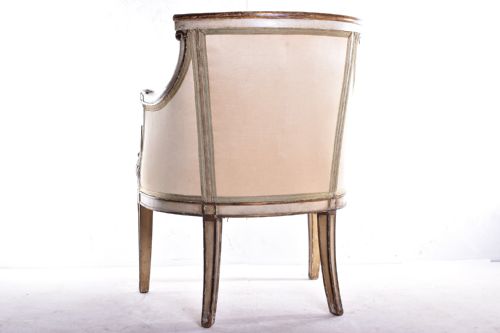 FRENCH EMPIRE TUB CHAIR - ADDITIONAL PHOTO 6