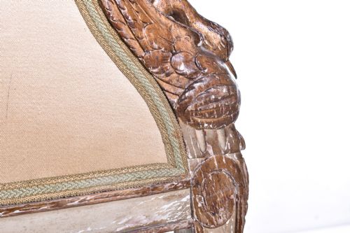 FRENCH EMPIRE TUB CHAIR - ADDITIONAL PHOTO 7