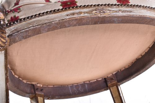 FRENCH EMPIRE TUB CHAIR - ADDITIONAL PHOTO 8