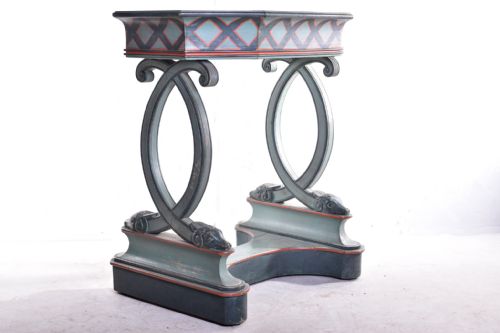 painted biedermeier jardinire - CATEGORY: ANTIQUE MISCELLANEOUS - DATED 19TH CENTURY