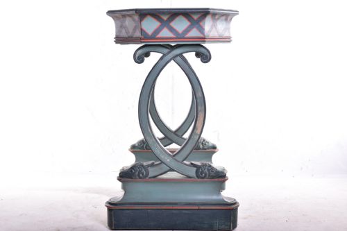 PAINTED BIEDERMEIER JARDINIRE - ADDITIONAL PHOTO 5