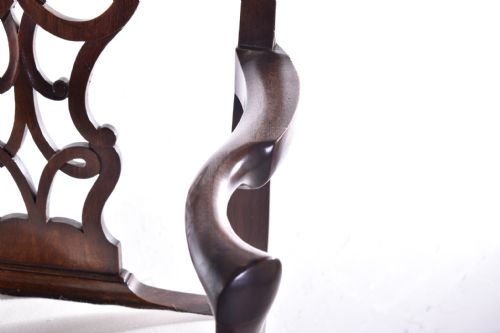 GEORGE III OPEN ARMCHAIR - ADDITIONAL PHOTO 3