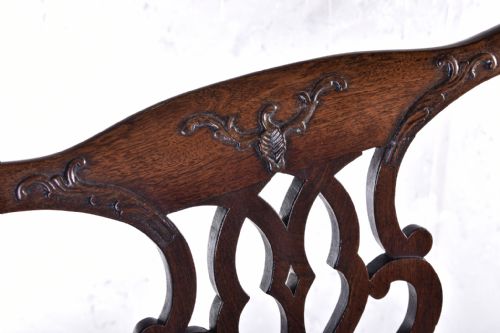 GEORGE III OPEN ARMCHAIR - ADDITIONAL PHOTO 4