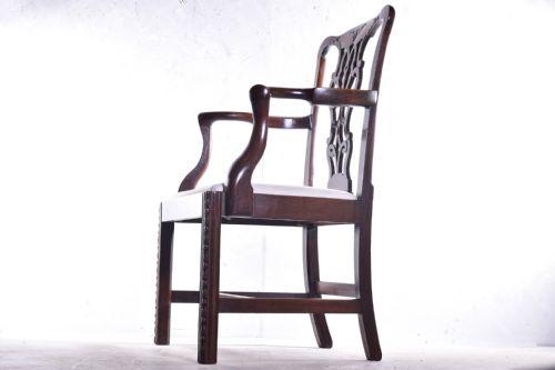 GEORGE III OPEN ARMCHAIR - ADDITIONAL PHOTO 6