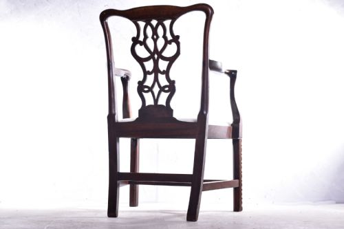 GEORGE III OPEN ARMCHAIR - ADDITIONAL PHOTO 7