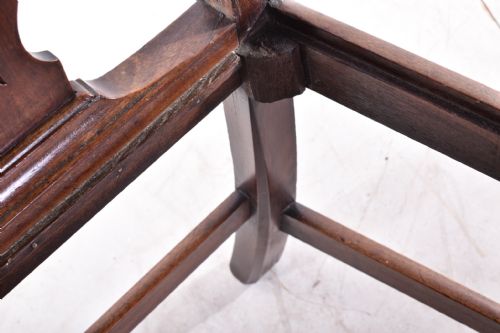 GEORGE III OPEN ARMCHAIR - ADDITIONAL PHOTO 8