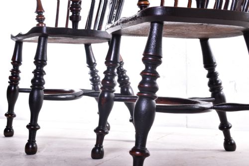 A PAIR OF BEST LOW WINDSOR CHAIRS - ADDITIONAL PHOTO 6