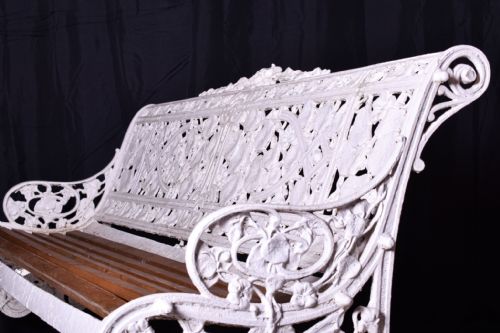 COALBROOKDALE NASTURTIUM GARDEN SEAT - ADDITIONAL PHOTO 1