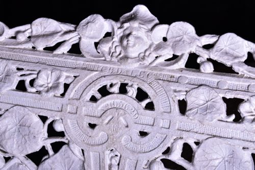 COALBROOKDALE NASTURTIUM GARDEN SEAT - ADDITIONAL PHOTO 2