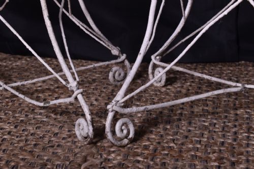 PAIR OF REGENCY WIREWORK CHAIRS - ADDITIONAL PHOTO 4