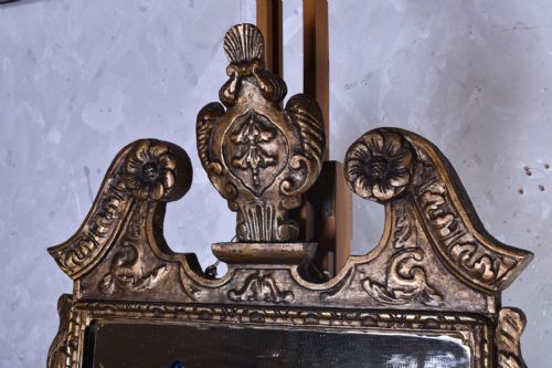 GEORGE II STYLE PAINTED MIRROR - ADDITIONAL PHOTO 1