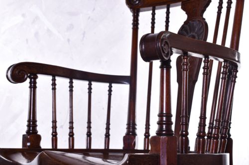 BIRCH CO WINDSOR ARMCHAIR - ADDITIONAL PHOTO 1