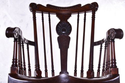 BIRCH CO WINDSOR ARMCHAIR - ADDITIONAL PHOTO 2