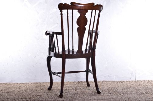 BIRCH CO WINDSOR ARMCHAIR - ADDITIONAL PHOTO 4