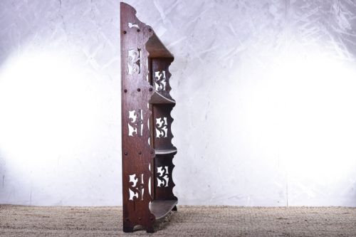 OAK PIERCED BOOKCASE - ADDITIONAL PHOTO 5