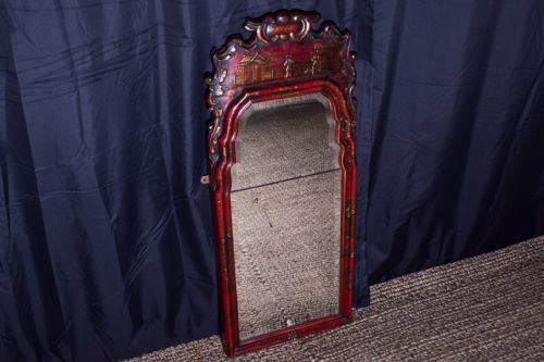 19th century chinoiserie wall mirror - CATEGORY: ANTIQUE MIRRORS - DATED 19TH CENTURY