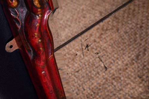 19TH CENTURY CHINOISERIE WALL MIRROR - ADDITIONAL PHOTO 6