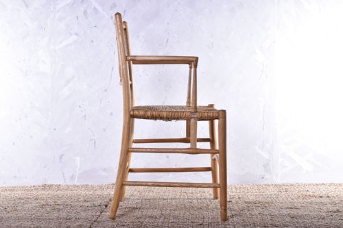 ARTS CRAFTS SUSSEX ARMCHAIR - ADDITIONAL PHOTO 4