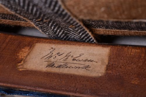 VICTORIAN WALNUT SLIPPER CHAIR - ADDITIONAL PHOTO 6