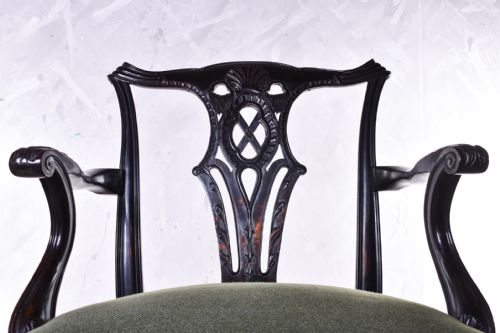 GEORGE III STYLE ARMCHAIR - ADDITIONAL PHOTO 1