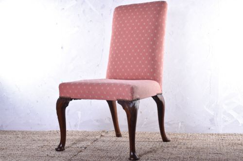 george ii upholstered side chair - CATEGORY: ANTIQUE CHAIRS - DATED GEORGIAN