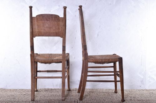 SET OF FIVE WILLIAM BIRCH DINING CHAIRS - ADDITIONAL PHOTO 5