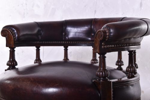 DRUCE CO SWIVEL TUB CHAIR - ADDITIONAL PHOTO 3