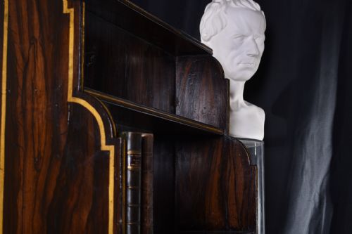 REGENCY FAUX COROMANDEL WATERFALL BOOKCASE - ADDITIONAL PHOTO 6