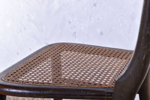 PAINTED GOTHIC SIDE CHAIR - ADDITIONAL PHOTO 3