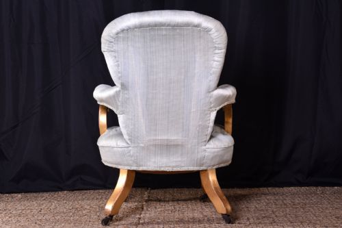 FRENCH GILT ARMCHAIR - ADDITIONAL PHOTO 3