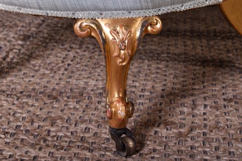 FRENCH GILT ARMCHAIR - ADDITIONAL PHOTO 5