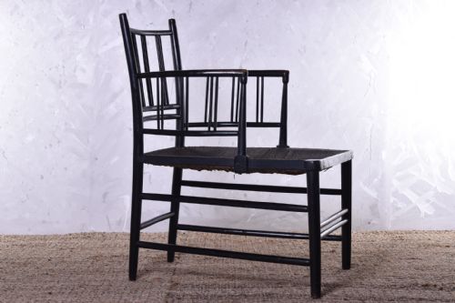 ARTS CRAFTS SUSSEX LONG CHAIR - ADDITIONAL PHOTO 1