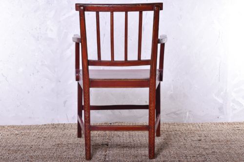 CHINOISERIE SQUARE BACK ARMCHAIR - ADDITIONAL PHOTO 6