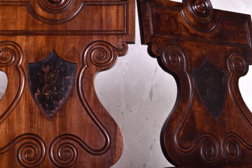 PAIR OF GEORGE IV HALL CHAIRS' - ADDITIONAL PHOTO 1