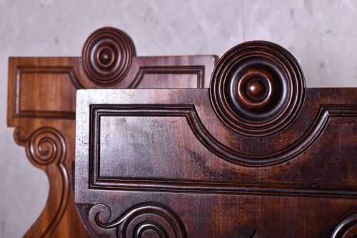 PAIR OF GEORGE IV HALL CHAIRS' - ADDITIONAL PHOTO 3