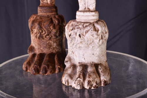 PAIR OF CAST IRON DOOR PORTERS - ADDITIONAL PHOTO 1
